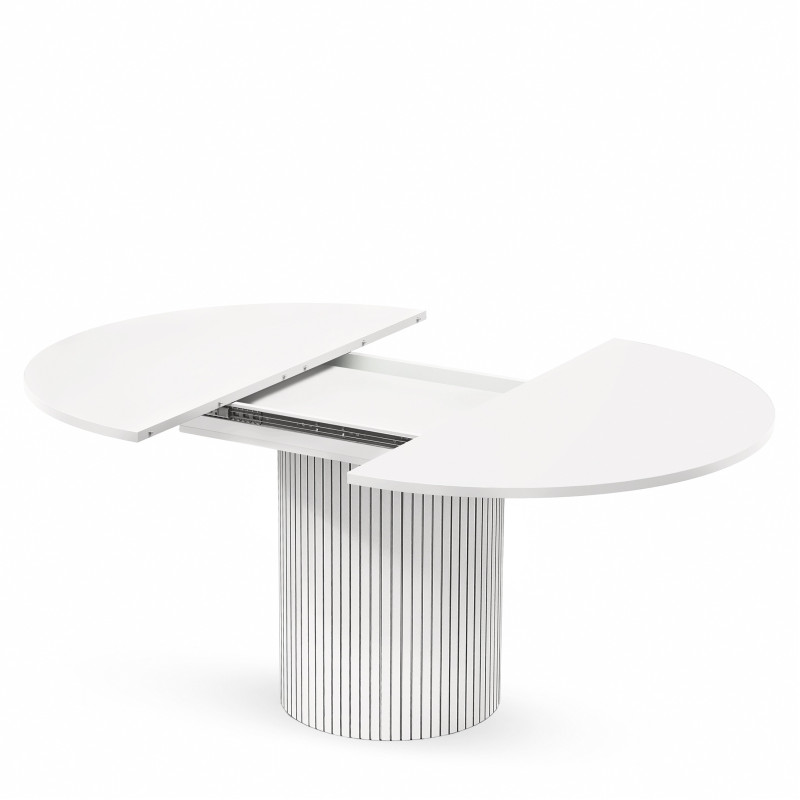 Toscana Dining Table (Extendable)(White)